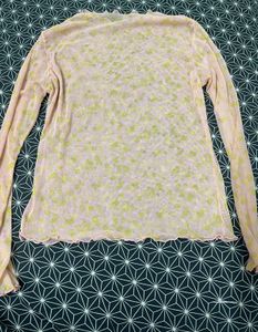Floral Mesh Top