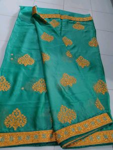Bridal (2) Heavy Saree With Blouse