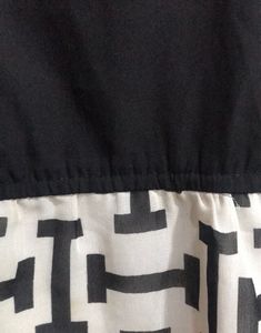 Forever21 Layer Abstract Pattern Dress