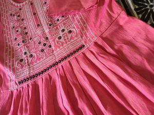 Double Color Kurti