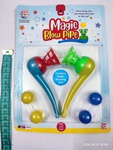 Magic Floating Blow Pipe Toy Game - 5+