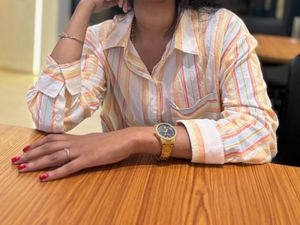 Pastel Striped Shirt: Casual shirt