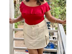 skirt top set