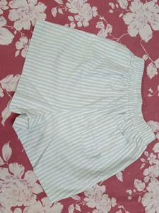 Women's Striped Shorts