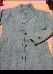 Stylish Grey Women's Coat