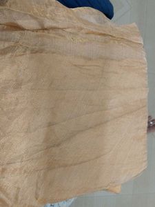 Elegant golden colour skirt