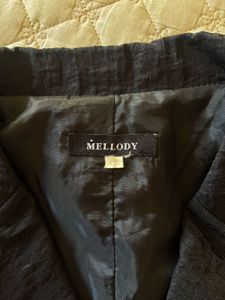 Black Ruffled Blazer Jacket
