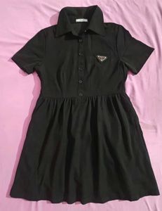 black prada dress