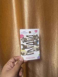 Cute Moon, Star & Heart Hair Clips