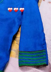 Men's Blue Ethnic Jacket