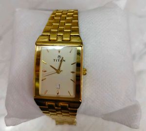Titan Golden watch ⌚
