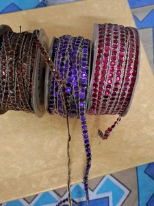 combo of 3 Embellished Dupatta Border Trim