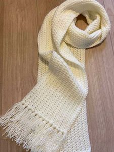 Stylish Cream Scarf