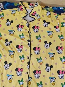 Cute Disney Character Pajama Set