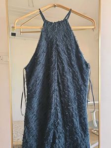🔻PRICE DOWN - ZARA Halter Gown with Fringe