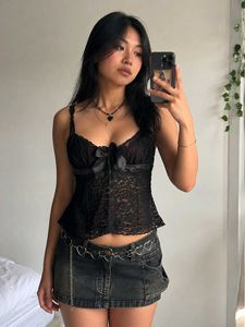 Black Lace Camisole
