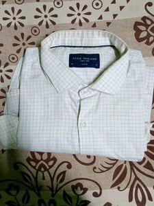 Men's Checkered Button-Up Shirt