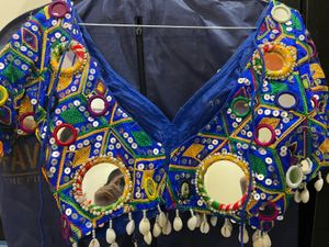 Embellished Mirror Work Blouse