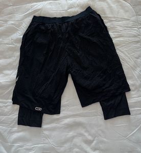 kalenji sport's Men's Black Athletic Shorts