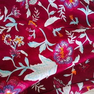 Floral Print Mini Dress