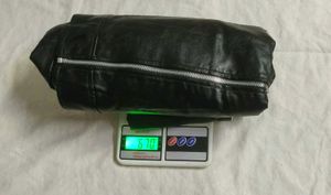 Black Faux Leather Biker Jacket