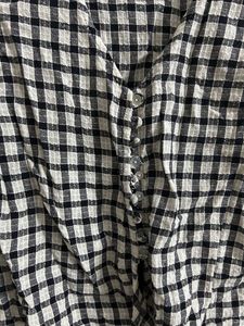Pretty Check Top With Tying Style For Sale