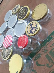 Bulk Glass Jars &amp; Lids Craft Supply