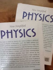 Physics Textbooks for Class XI (Vol I &amp; II)