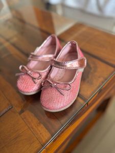 Sparkly Pink Ballet Flats for Girls