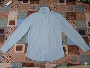 Blue Striped Men's Shirt