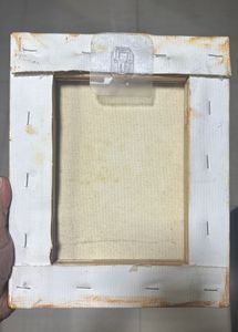Abstract Canvas Art with wooden frame
