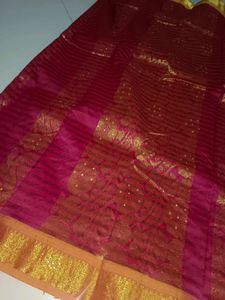 Red Kanjeevaram Saree
