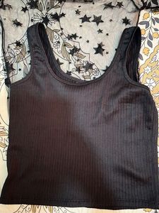 Sheer Black Star Print Blouse