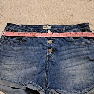 Y2k Vintage Blue Denim Shorts