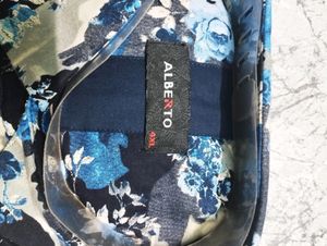 Alberto Floral Plus Size Shirt Size 4XL