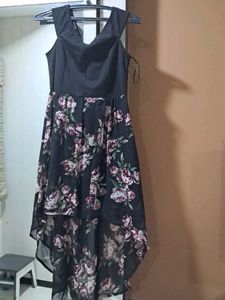 Floral Hi-Lo Dress