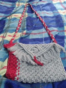 Handmade Crochet Shoulder Bag