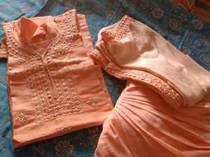Fully stiched Suit with Bottom And Duppata