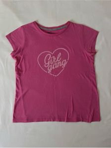 Pink "Girl Gang" Baby Tee