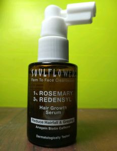 Soulflower Hair Growth Serum 1% Rosemary