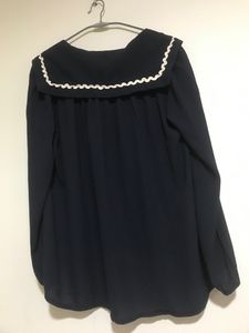 Beautiful Navy Blue Georgette’s Top