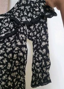 Ralph Lauren Floral Ruffle Top