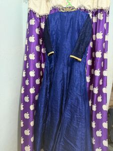 Beautiful Navy blue ethnic gown