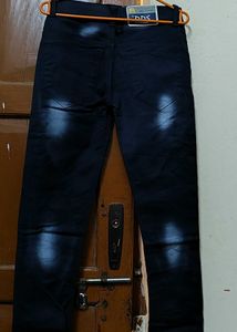 Cute Teddy Bear Patch Jeans
