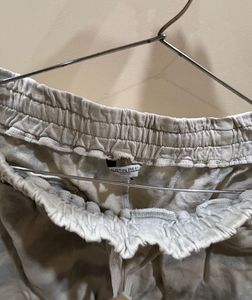 Stylish Striped Linen Blend Pants