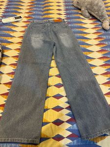 Stylish Wide-Leg Denim Jeans