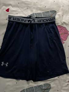 Under Armour Navy Blue Athletic Shorts