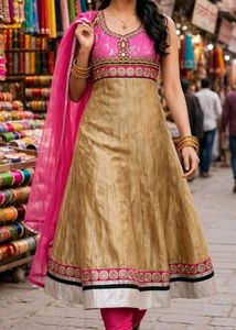 Exquisite Indian anarkali Set