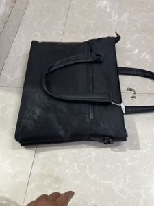 Sleek Black Laptop Bag