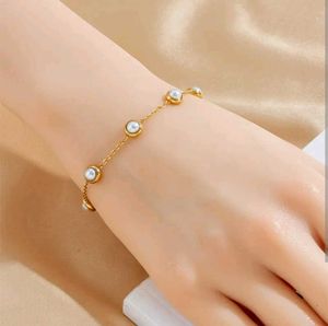 Elegant Pearl Beaded Bracelet
